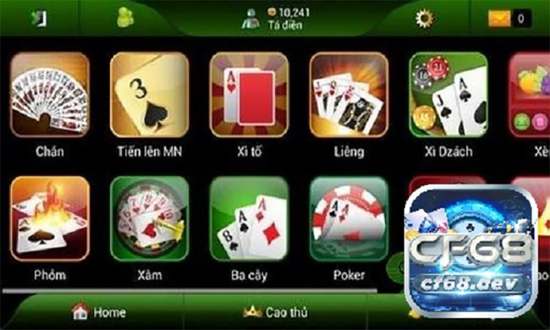 Cách chơi game CF68 đa dạng trò chơi, nạp rút nhanh chóng Cách chơi game CF68 hấp dẫn tại cổng game CF68