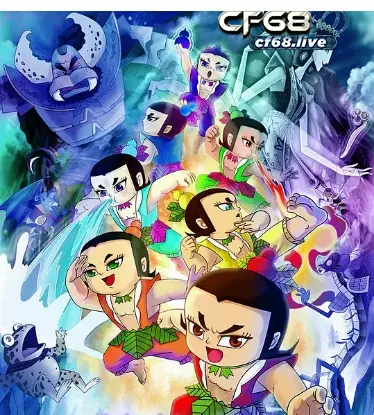 Khám phá cách chơi game bảy anh em hồ lô cực hot tại cf68 Các nhân vật có trong bảy anh em hồ lô