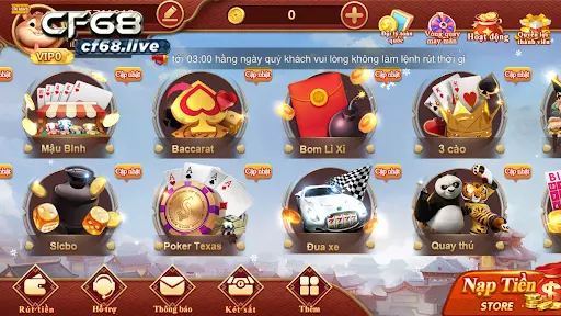 Cài Đặt Trò Chơi Đua Xe Kiếm Tiền Thật Dễ CF68 Hướng dẫn cài đặt trò chơi đua xe cf68 dành cho người mới