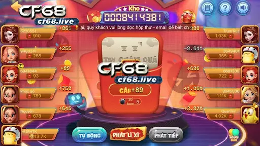 Chơi game đặt boom online Mẹo hay để rút bao lì xì nhà cái cf68 Game đặt boom online cf68