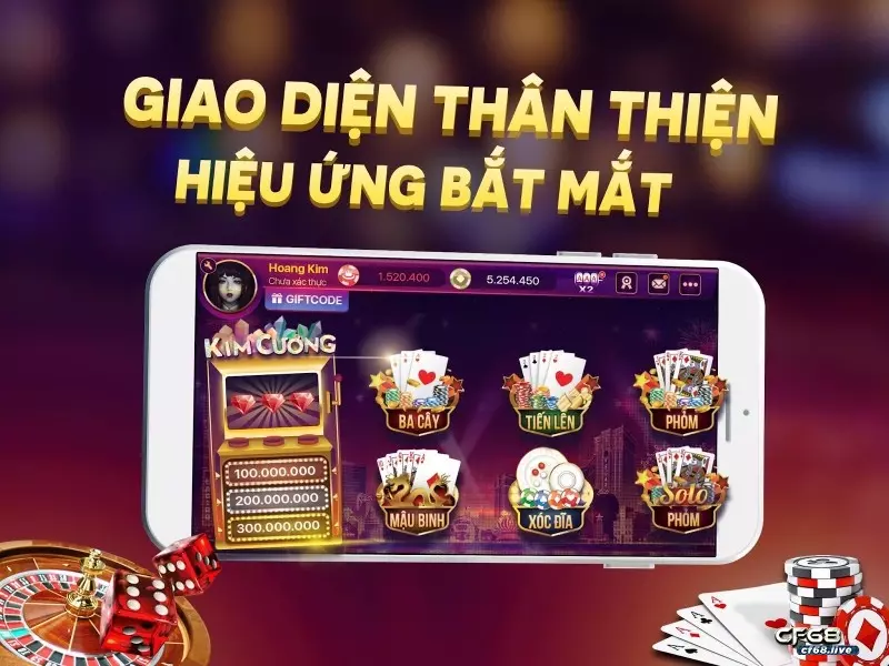 Tải game bài hoàng kim ngay với 5 nổi bật cực phẩm Đồ họa khi tải game bài Hoàng Kim club phải nói một từ “chất”