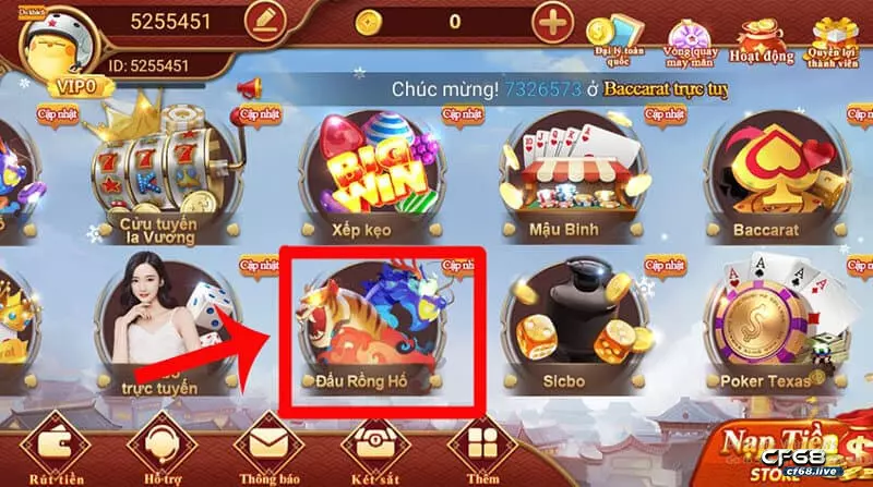 Bật mí thế giới game bài cf68 cực kỳ hấp dẫn game bài cf68