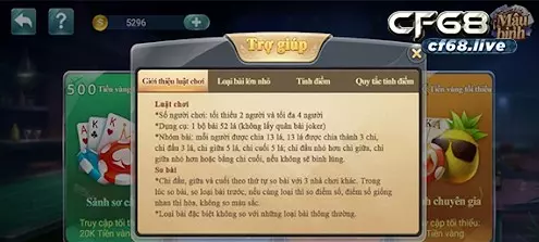 Mậu Binh Đổi Thưởng Và Những Kinh Nghiệm Chơi Siêu Đỉnh Tại Cf68 Luật Chơi Game