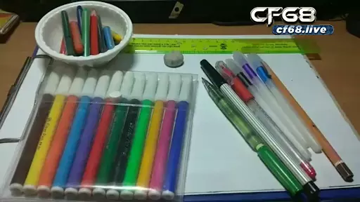Cùng cf68 tìm hiểu những cách làm cờ tỷ phú đơn giản Nguyên liệu thực hiện các bước trong cách làm cờ tỷ phú