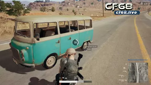 Các Loại Xe Trong PUBG Giúp Cuộc Chơi Trở Nên Dễ Dàng 1 Các loại xe trong PUBG - Van/Minibus