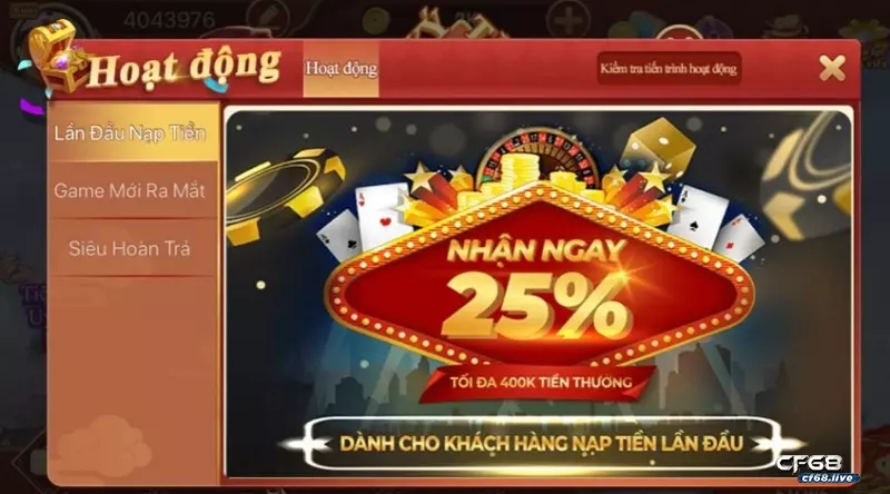 Tìm hiểu cách nạp tiền cf68 nhanh chóng chỉ 3 phút Tìm hiểu cách nạp tiền cf68 nhanh chóng chỉ 3 phút