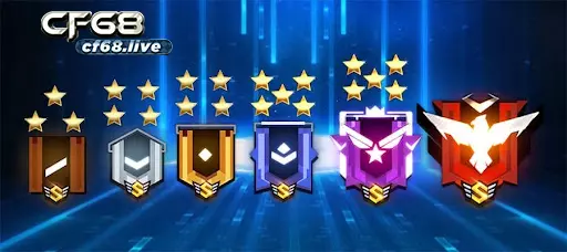 Các rank trong free fire - Cùng nhà cái cf68 tìm hiểu Luật chơi các rank trong free fire
