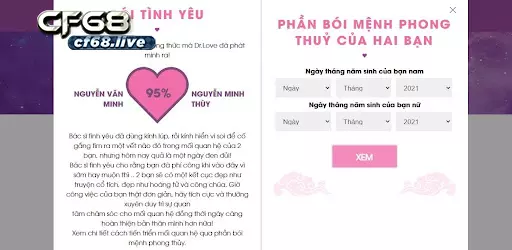 Các kiểu bói tình yêu game 24h đơn giản, chính xác nhất Hướng dẫn cách bói tình yêu game 24h