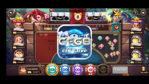 Tải Game Thần Bài Để Thể Hiện Đẳng Cấp Bài Thủ Chuyên Nghiệp Giao diện mới lạ của game Thần Bài cf68