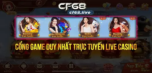 Web tải game nào là web chính thức của Cf68 Web tải game chính thức tại nhà cái cf68