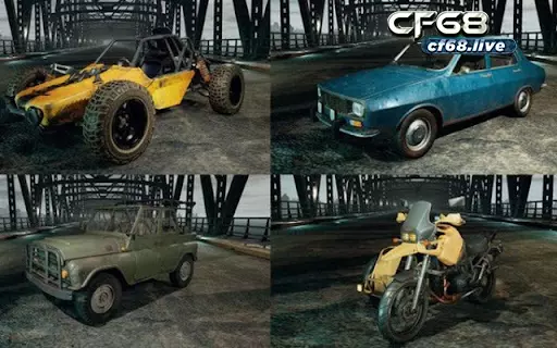 Các Loại Xe Trong PUBG Giúp Cuộc Chơi Trở Nên Dễ Dàng 1 Cùng tìm hiểu các loại xe trong pubg