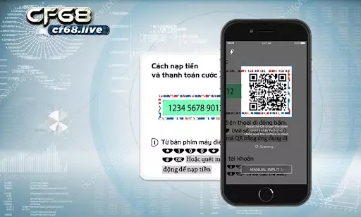 Hướng dẫn cách nạp thẻ bằng mã qr của viettel đơn giản, nhanh chóng 1 Hướng dẫn cách nạp thẻ bằng mã QR của Viettel tại Cf68