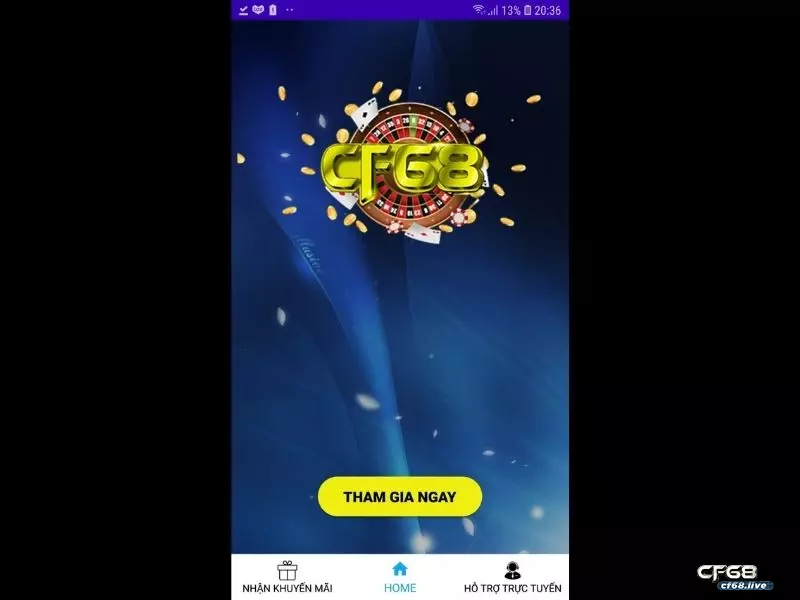 CF68 Android có gì đặc biệt? Cách tải app CF68 trên điện thoại CF68 Android