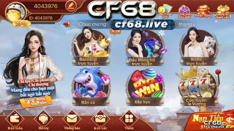 Tìm hiểu cách nạp tiền cf68 nhanh chóng chỉ 3 phút Tìm hiểu cách nạp tiền cf68 nhanh chóng chỉ 3 phút
