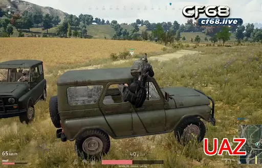Các Loại Xe Trong PUBG Giúp Cuộc Chơi Trở Nên Dễ Dàng 1 Xe UAZ