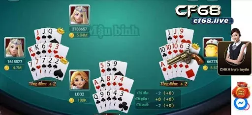 Hướng dẫn đánh bài binh xập xám cf68 đơn giản, dễ hiểu nhất Đánh bài binh xập xám hay còn gọi là mậu binh, xập xám, hay thập tam tức.