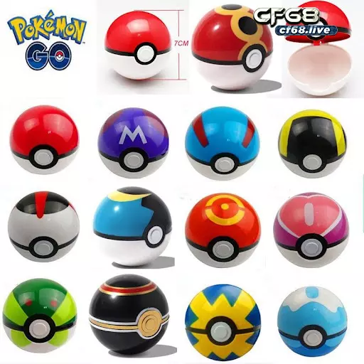 Các loại bóng pokemon Cùng cf68 tìm hiểu các loại bóng pokemon