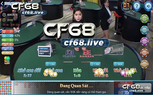 Soi cầu bet chất lượng cùng với Cf68 Soi cầu bet cùng Cf68