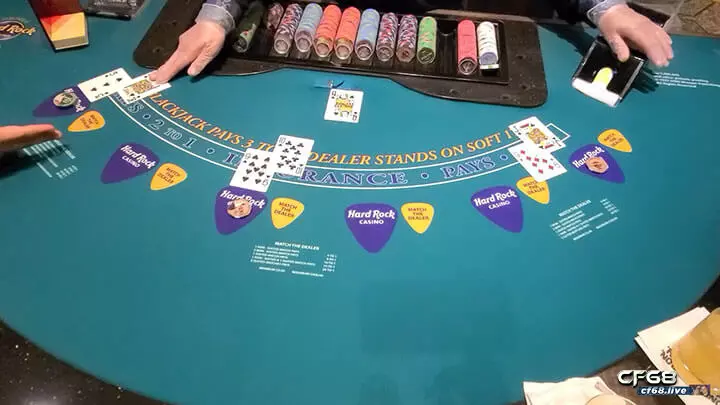 Cách chơi blackjack - Game giải trí ăn thưởng lớn tại Cf68 Đôi nét về bản game làm mưa làm gió làng cá cược - Cách chơi Blackjack