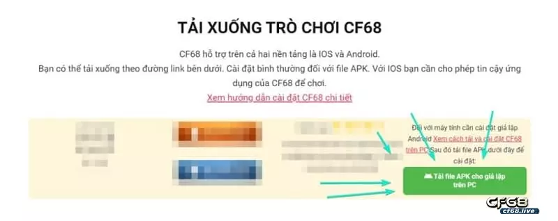Bật mí anh em về CF68 tai game trong vòng vài phút Bật mí anh em về CF68 tai game trong vòng vài phút