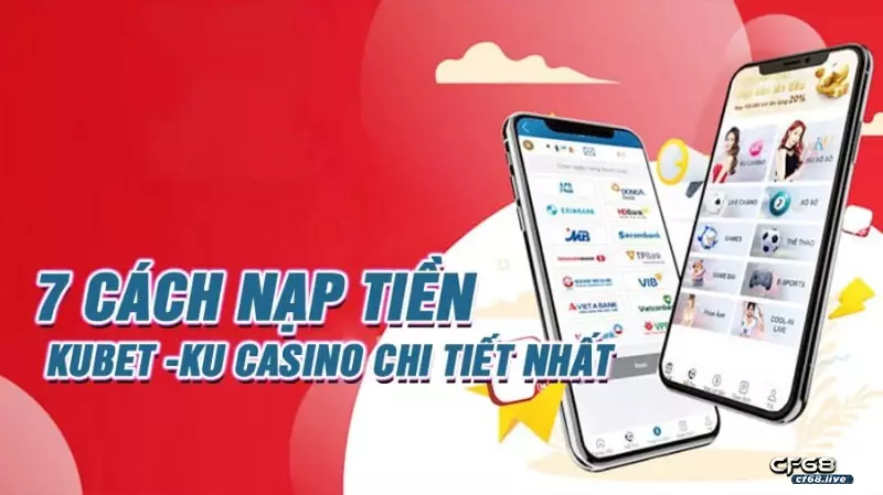 Cách nạp tiền ku casino nhanh chóng tại nhà cái Cf68 Cách nạp tiền ku casino
