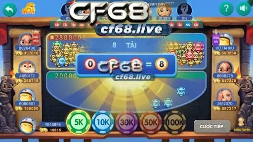 Hướng dẫn cách chơi tài xỉu trên điện thoại tại cf68 Mẹo cho người mới cách chơi tài xỉu trên điện thoại thu nhiều lợi nhuận