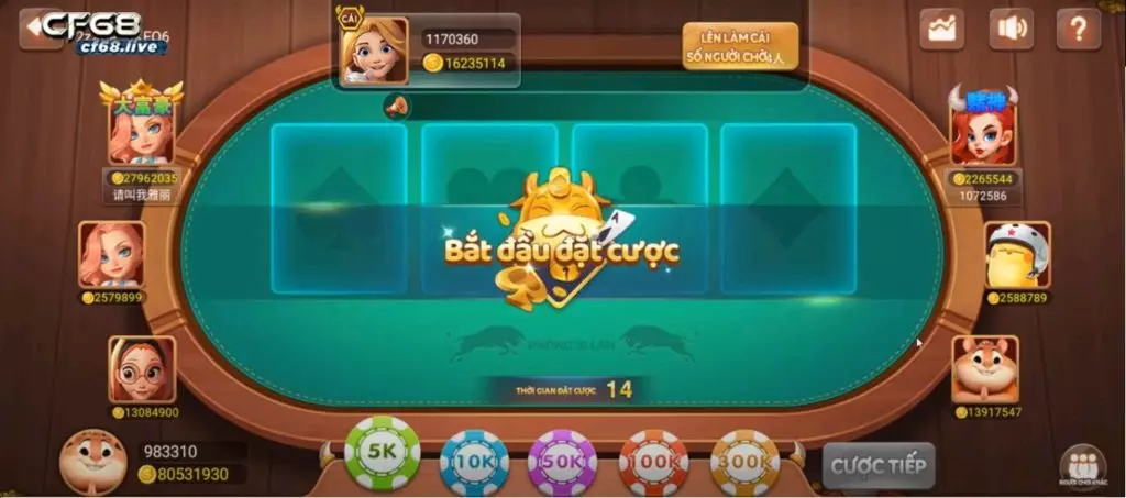 Mẹo chơi game Bull Bull Casino cf68 cho người mới chơi Giao diện chơi game bull bull casino cf68