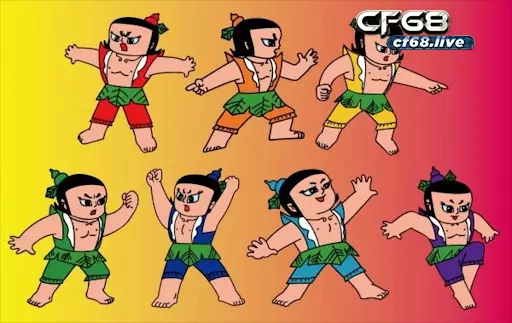 Khám phá cách chơi game bảy anh em hồ lô cực hot tại cf68 Bảy anh em hồ lô là gì