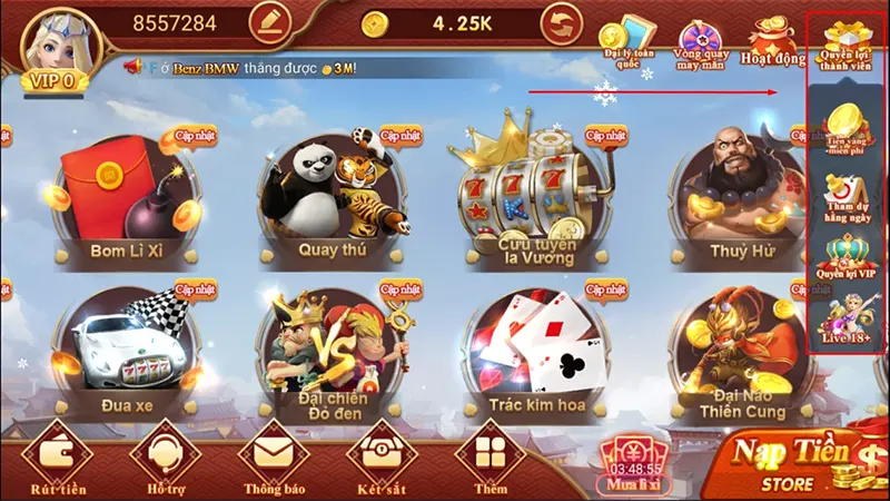 Kho game cf68 nổi bật và đa dạng hiện nay trên thị trường Đặc điểm nổi bật của Kho game cf68