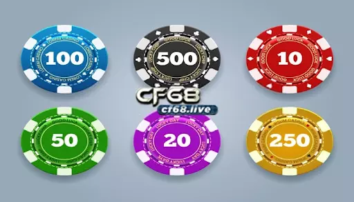 Xu casino là gì? Cùng cf68 tìm hiểu Mỗi mệnh giá xu tương ứng với màu sắc khác nhau