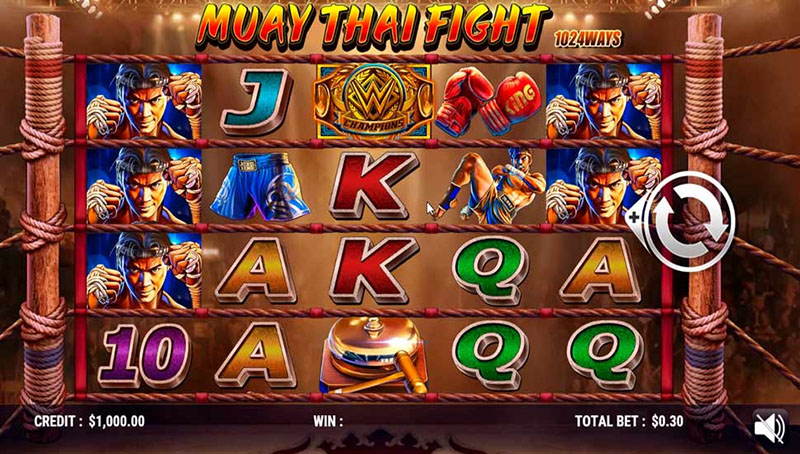 Muay thai game slot với tỷ lệ RTP cao, hấp dẫn người chơi Muay thai slot game có tính năng đổi thưởng hấp dẫn