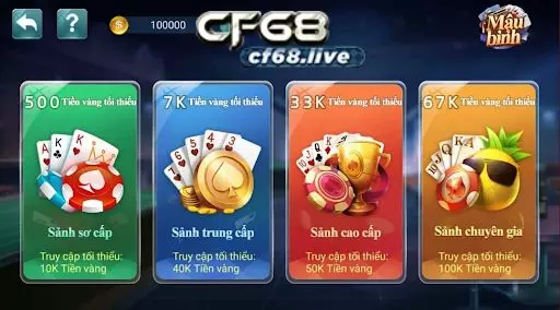 Tìm hiểu cách chơi poker mậu binh đạt đỉnh chóp tại cf68 Chơi poker mậu binh tại cf68