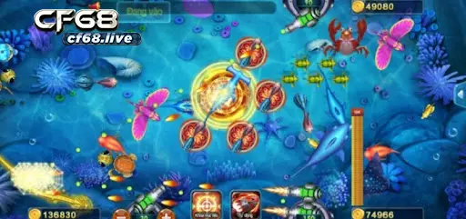 Bắn Cá Game CF68 Quy Tắc Vàng Giúp Người Chơi Chinh Phục Lưu ý số điểm của từng loại cá trong Bắn cá game CF68