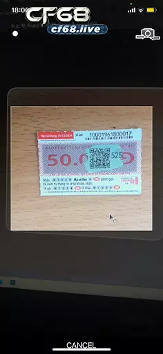 1 Mẹo Hay Quét Mã QR Thẻ Cào Viettel Anh Em Cần Biết Anh em nhấn chọn vào biểu tượng mã QR tại góc trên của màn hình.