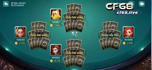 Hướng dẫn đánh bài binh xập xám cf68 đơn giản, dễ hiểu nhất Người chơi cần tính toán, xếp bài một cách khôn ngoan nhất.