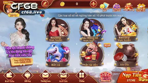 Bắn Cá Game CF68 Quy Tắc Vàng Giúp Người Chơi Chinh Phục Tải bắn cá game cf68 về điện thoại di động