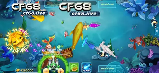 Bắn cá game - Giới thiệu cách chơi Cf68 Chỉ bắn cá lớn khi đã đủ năng lực