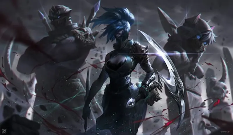 Bảng Ngọc Akali - Sức mạnh vượt trội cho sát thủ ánh trăng Sử dụng kỹ năng bám đuổi đối thủ của Akali