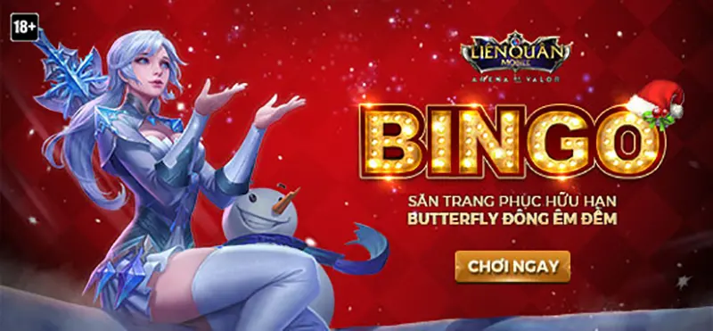 Bingo liên quân là gì? Cách nhận trang phục hiếm tại Bingo Phần thưởng giá trị với nhiều trang phục hiếm
