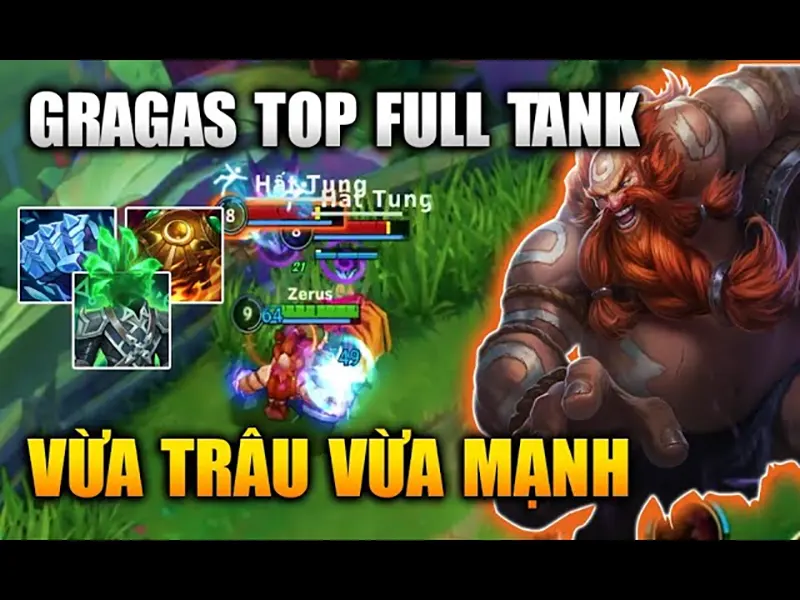 Cách chơi Gragas đơn giản mà mang lại hiệu quả cao Cách chơi gragas - Đặc điểm của vị tướng gragas như thế nào?