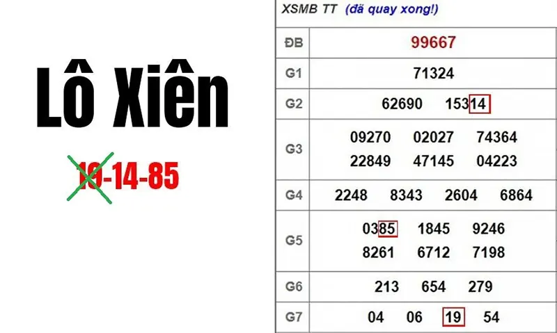 Chốt số chuẩn miền Nam: Cách thức tăng cơ hội trúng thắng lớn Chốt số chuẩn miền Nam thông qua đánh lô xiên