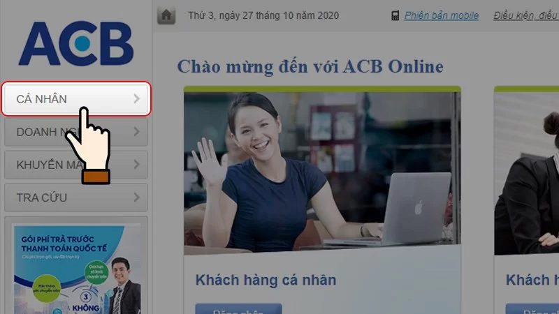 Acbonline phiên bản cũ có điểm gì nổi bật được yêu thích? Cách đăng ký Acbonline