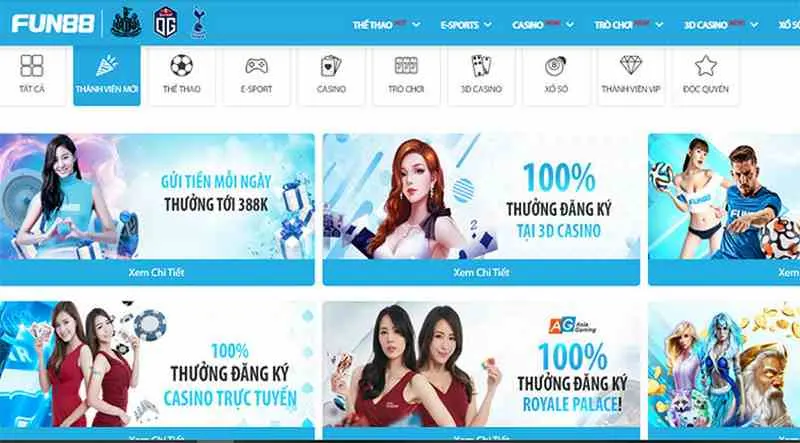 Fun88 khuyến mãi có điểm gì đặc biệt? Khuyến mãi nổi bật Điều kiện để nhận fun88 khuyến mãi là gì?