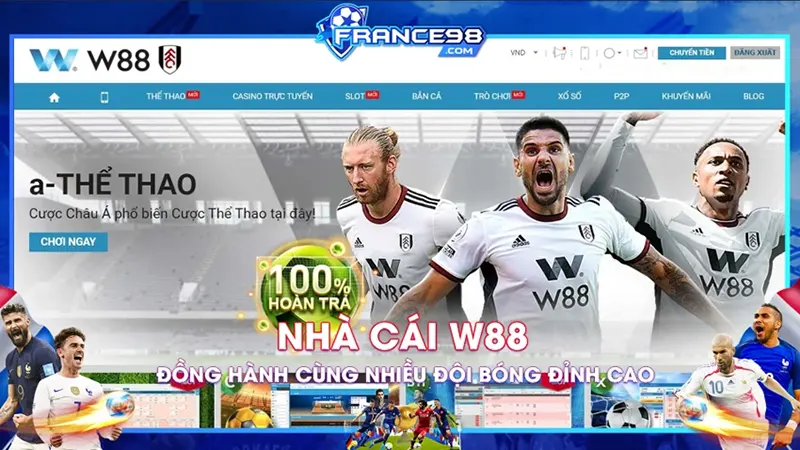 Trang web W88 có uy tín không? Thông tin chi tiết web W88 Trang web W88 có độ uy tín được đánh giá cao