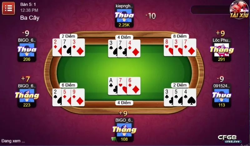 Tao tai khoan danh bai CF68 trên ứng dụng thuộc hệ thống Android Tao tai khoan danh bai sau khi đã tải game từ ứng dụng CH Play