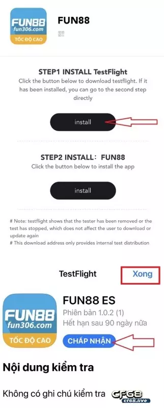 Tai Fun88 - Ứng dụng đặt cược thể thao và casino online Tai Fun88 3