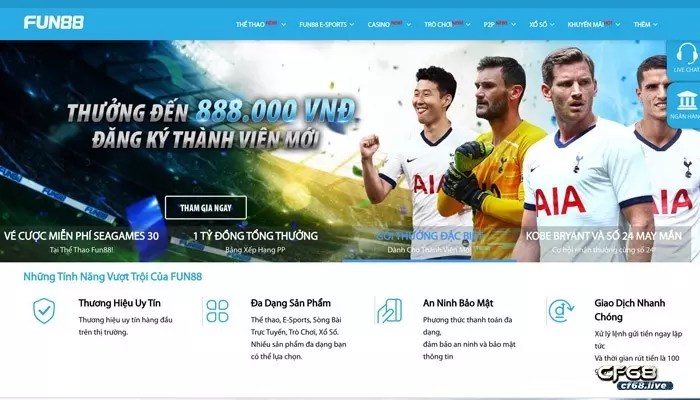 Tỷ lệ kèo fun88 - Hướng dẫn xem tỷ lệ kèo nhà Fun88 Tỷ lệ kèo fun88- Sàn cá cược thể thao fun88 có điểm ưu việt gì