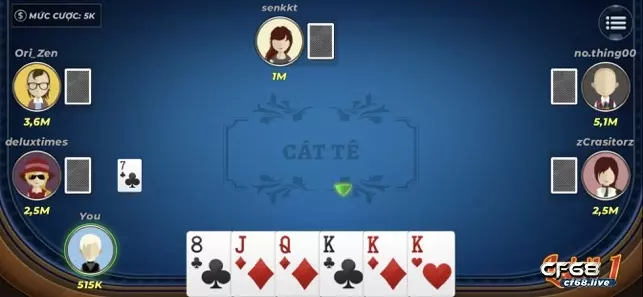 Cát tê - Quy luật và cách đánh bài cát tê online đỉnh cao 2022 Mô tả quy trình đánh bài cát tê, sát tê chi tiết