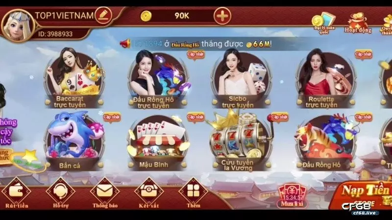 Cổng game club cf68 mang đến không gian chơi giải trí miễn chê Tìm hiểu những thông tin cơ bản của cổng game club cf68
