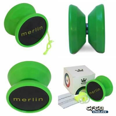 Yoyo cao cap và phong thông tốt nhất thế giới 2022 King Green Merlin Yoyo - Professional Responsive Yoyo